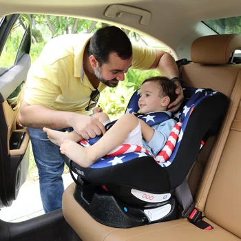 

Adjustable baby car seat 9-36 kg child safety seat baby reclining two-way 0-6 years old