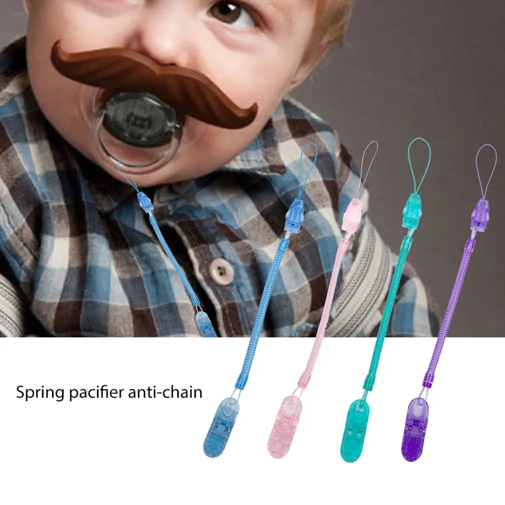 

Practical Baby Clip Pacifier Clips Nipple Holder Teethers Pacifier Accessories Toy String Chain Belt for Baby