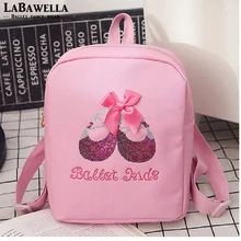 purpular toddler black training waterproof ballerina dance bag kids pink practicing ballet backpack bag AS8666