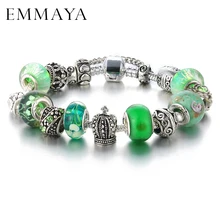 Браслет EMMAYA с кристаллами, эксклюзивный дизайн, оригинальные массивные браслеты, браслеты для женщин с волшебной застежкой, ювелирные изделия