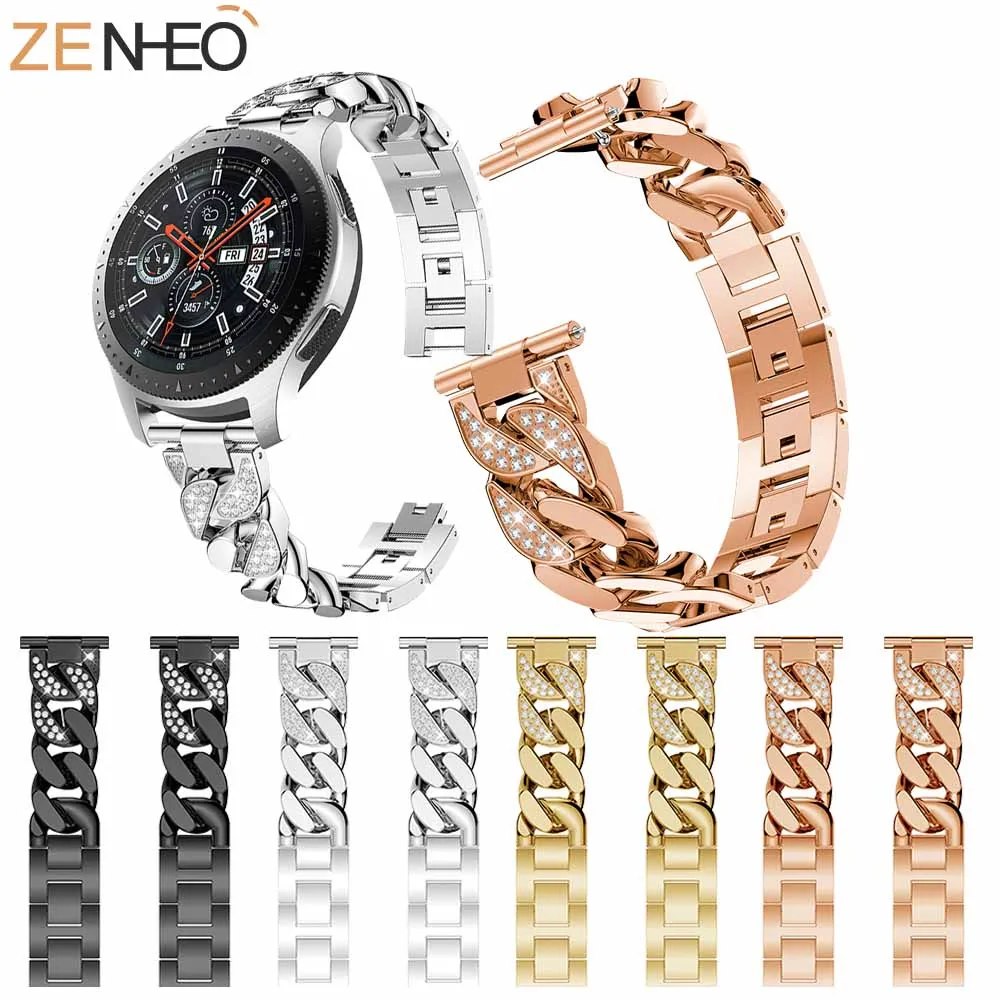 22mm Watch Band Stainless Steel Band For Samsung Gear S3 Frontier Watch