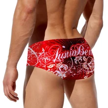 AUSTINBEM сексуальный мультфильм скелет печати купальники мужские плавки masculina Горячие Треугольник Мужчины купальник пляжные шорты доска для плавания трусы