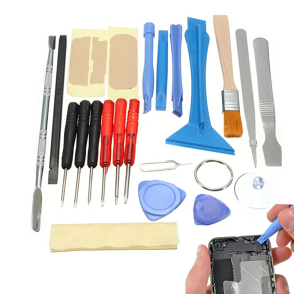 22 in 1 Smart Cell Mobile Phone Opening Pry Repair Tool Kit Torx Screwdrivers Set For iPhone For Samsung Hand Tools Set