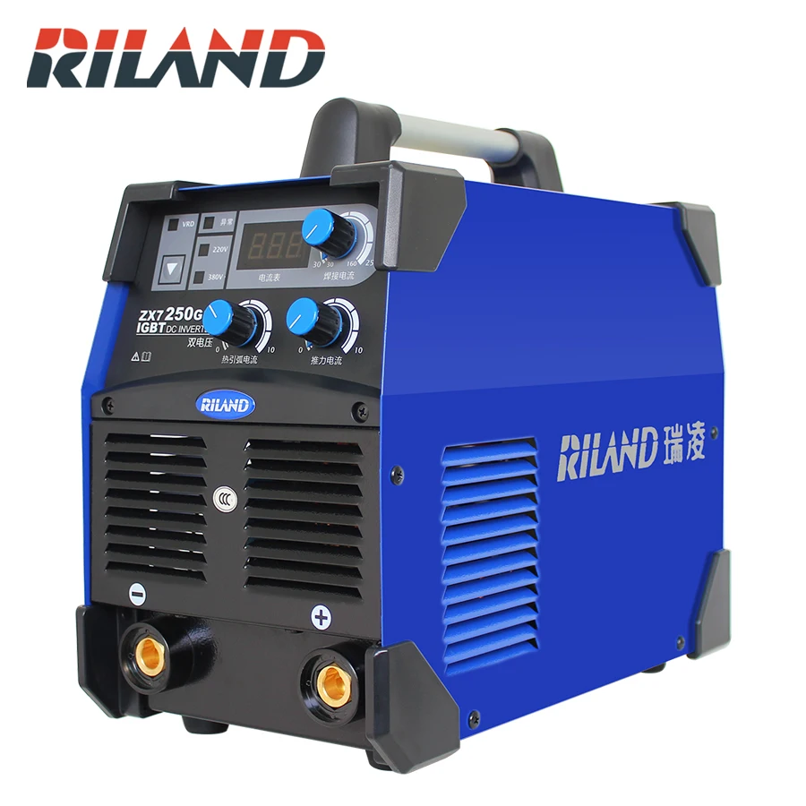 US $785.88 RILAND 220V380V Dual Voltage IGBT DC Inverter Welding Machine Household MMA Welder ARC Welding