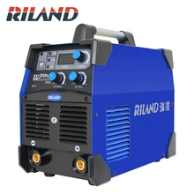 RILAND 220V//380V Dual voltage IGBT DC Inverter Welding Machine Household MMA Welder ARC Welding mini welding machine inverter 200a igbt mma arc welder portable ac 220v home industrial device welding inverters zx7 200