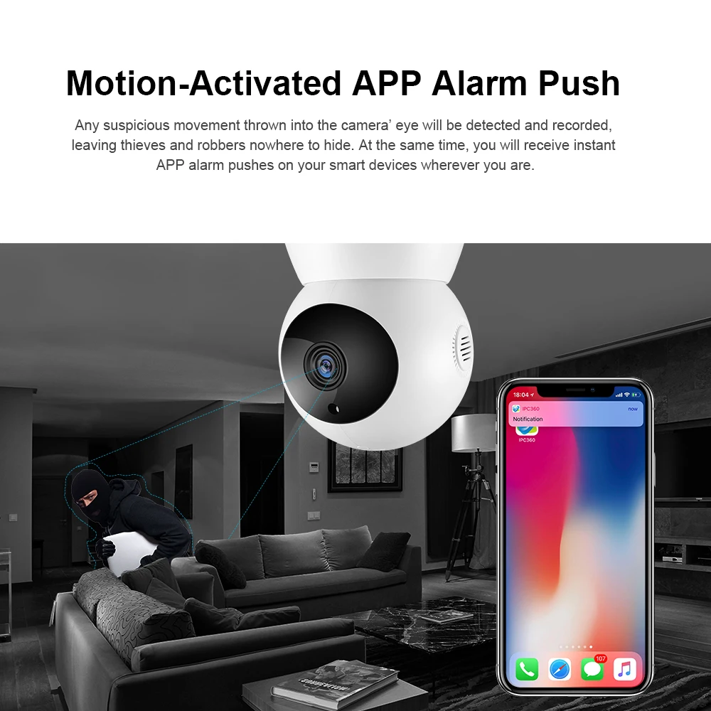 ANNKE 2 шт 1080 P HD Wifi беспроводная домашняя ip камера безопасности сеть CCTV наблюдения