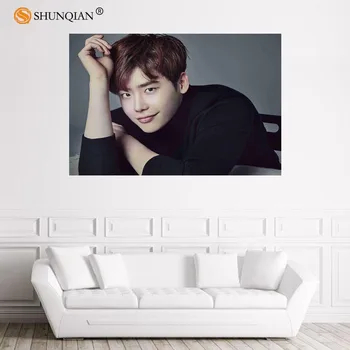 

Nice Lee Jong Suk Poster Custom Satin Poster Print Cloth Fabric Wall Poster Print Silk Fabric Print Poster