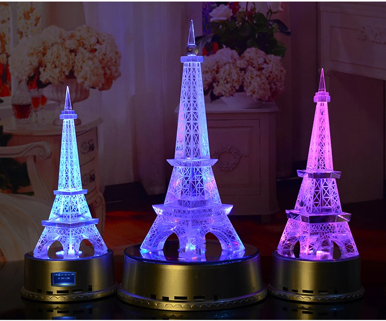 20cm LARGE TOP COOL Wedding party decorate 3D Paris Eiffel Tower