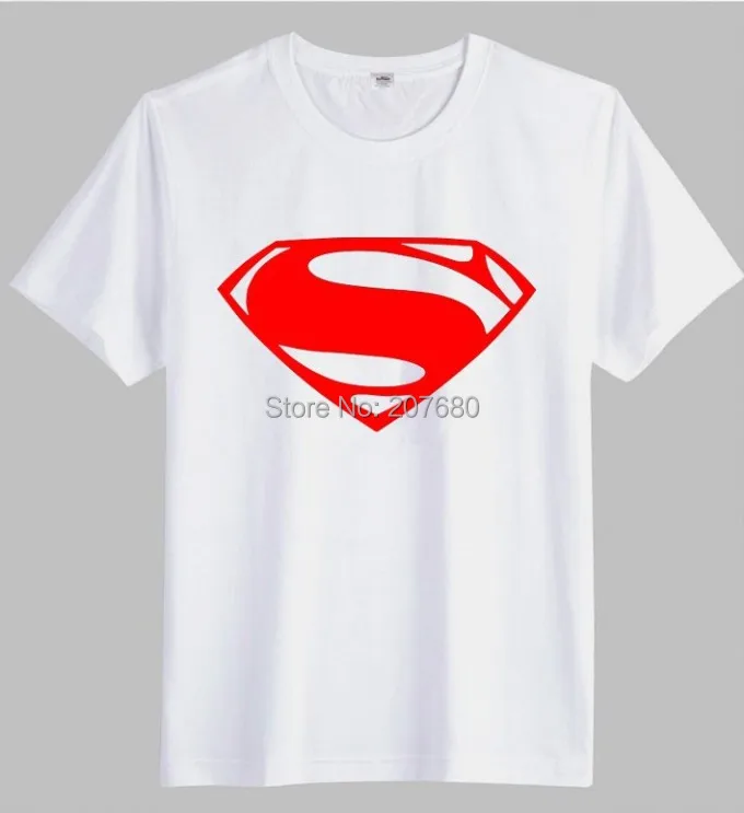 red superman t shirt