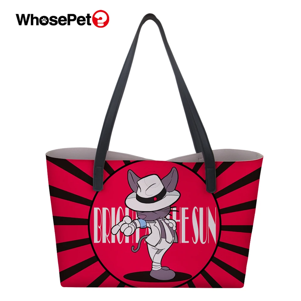 WHOSEPET السيدات أعلى-حقائب بيد الأفريقي الفتيات يطبع نمط الفتيات الفاخرة السفر مستحضرات تجميل أكياس الإناث جديد وصول بو الفتيات حقائب