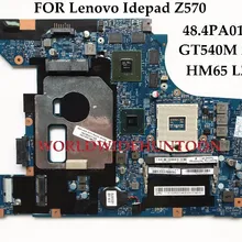 Placa base para portátil Lenovo Ideapad Z570 48.4pa01.021 HM65 LZ57 GT540M, 2GB, 100%, totalmente probada, gran oferta