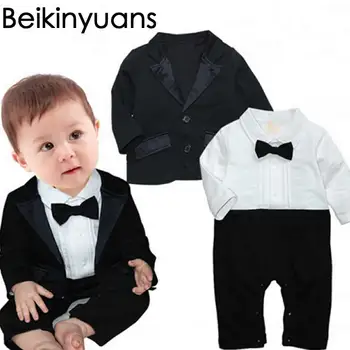 

Spring Baby Boy Gentleman Set Long Sleeve Suit Baby Jersey + Jacket 2pcs