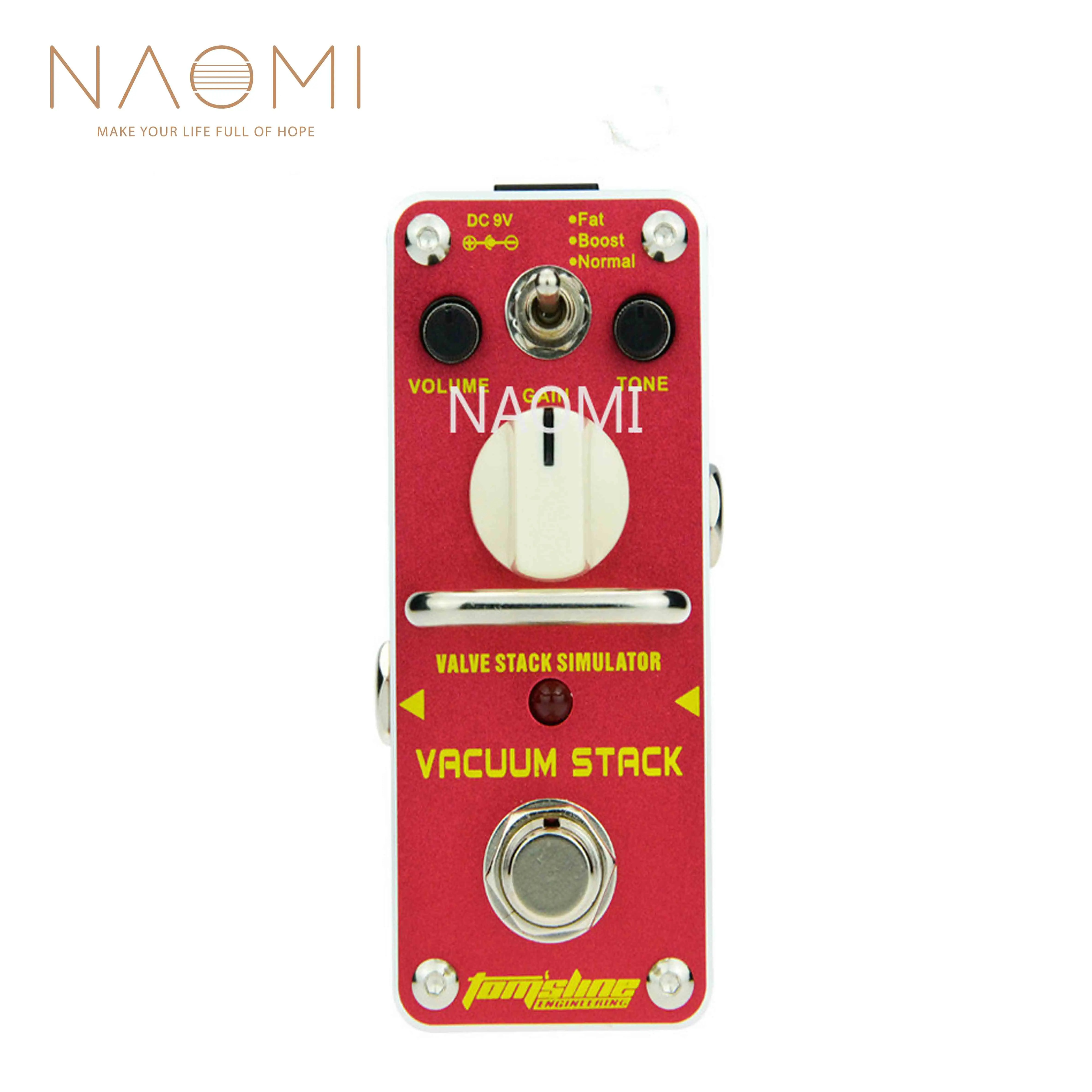 

NAOMI AROMA Guitar Effect Pedal AVS-3 Vacuum Stack Mini Guitarra Effect Pedal W/ True Bypass for Electric Guitar New