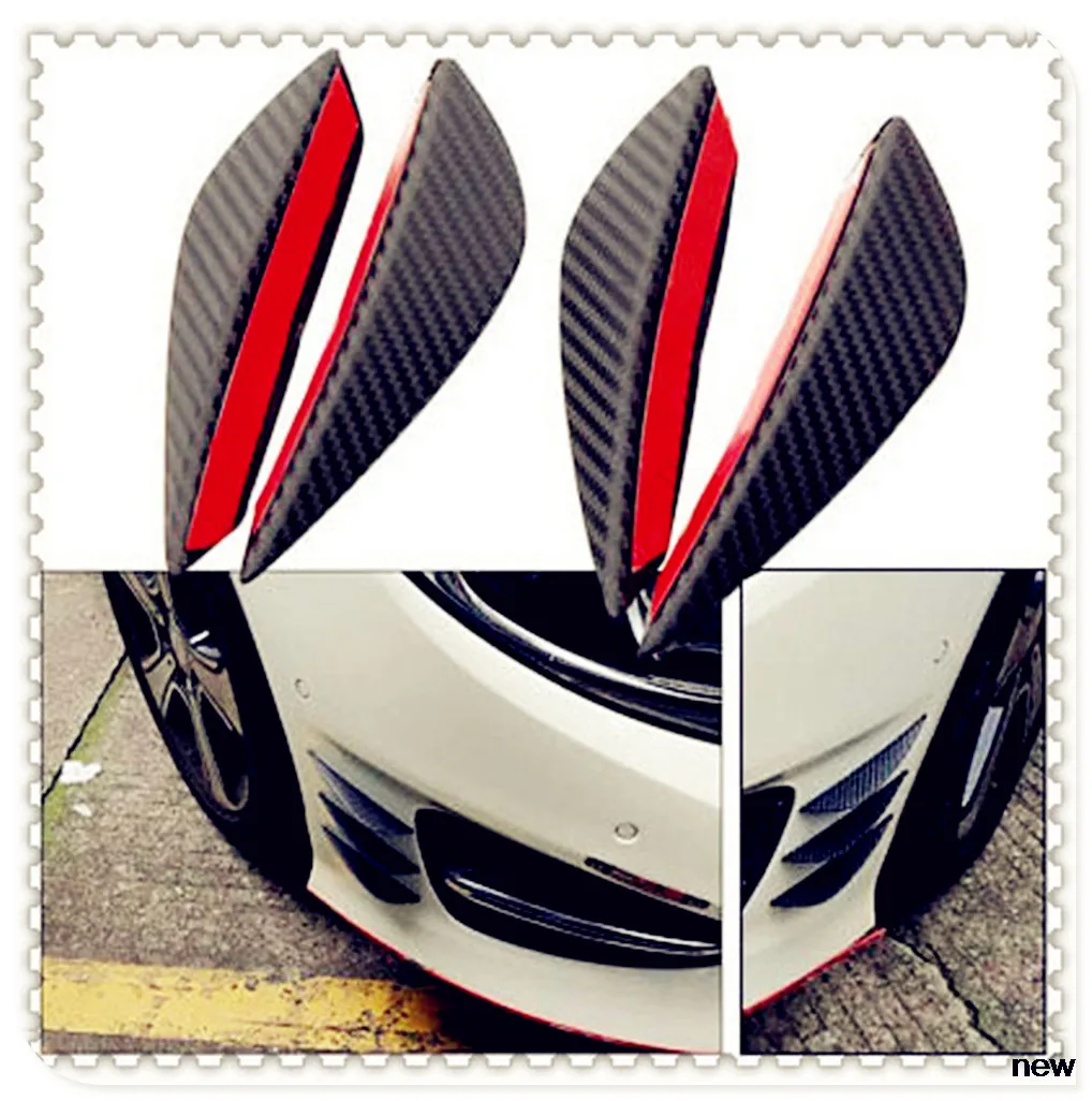 

Car Front Bumper Lip Fin Splitter Spoiler Canard Valence for Mitsubishi ASX Endeavor Expo Galant Grandis Lancer Mirage Montero