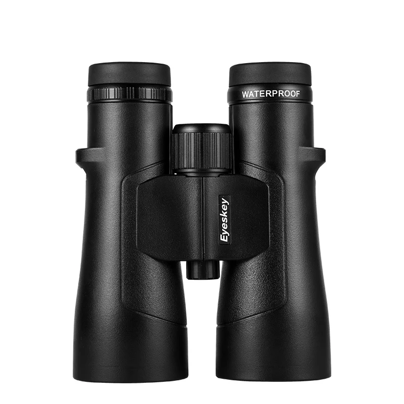 Eyeskey HD BAK4 SMC оптика 8x42/10x42/10x50/12x50 зум водонепроницаемый азот мощный бинокулярный телескоп для взрослых Охота на открытом воздухе - Цвет: 10X50