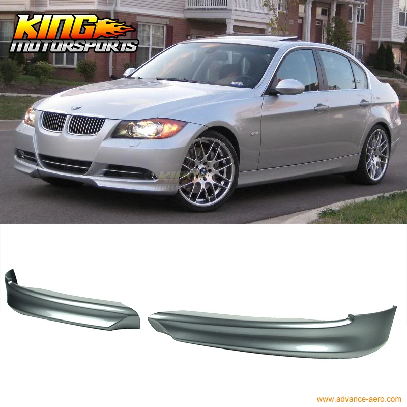 

For 05 06 07 08 BMW E90 3-Series OE Front Lip Splitter PP Painted Space Gray Metallic