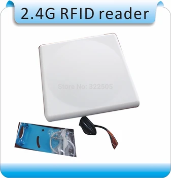 

2.4G RFID Integrated Long Range Reader free Tags +10 pcs card, Longset 0-50M Range Reader for wiegand26 /RS232/RS485
