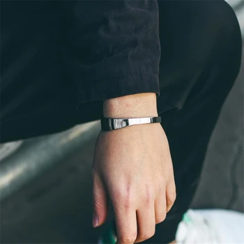

Personality Silver-color Stainless Steel Cutlery Bracelet Men Women Cuff Bracelets Bangles Men's Tableware Jewelry pulseira