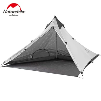 

Naturehike Outdoor Ultralight Tent 1 Person Waterproof 20D Silicone Tourist Travel Camping Hiking Tent Winter Tents NH17T030-L