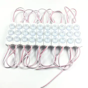 

500pcs/lot Led Module DC12V IP65 Waterproof 3030 3leds injection Module 3W/model 120degree For Advertising Light,Led Backlight