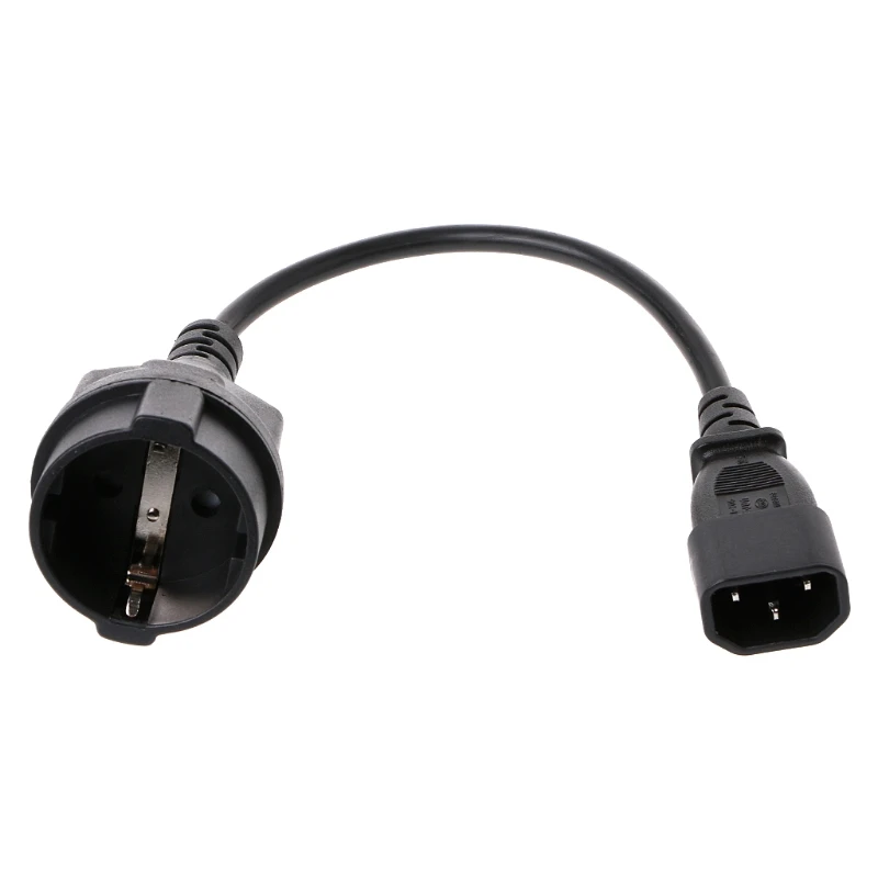 

PDU Power Lead IEC 320 C14 European Female Schuko Socket Adapter Extension Cable LS'D Tool