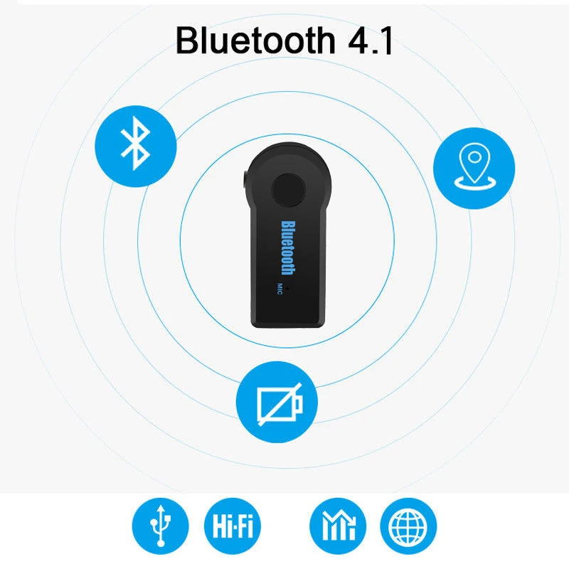 AUX автомобильный Bluetooth приемник аудио приемник Bluetooth адаптер Динамик Приемник Bluetooth Aux