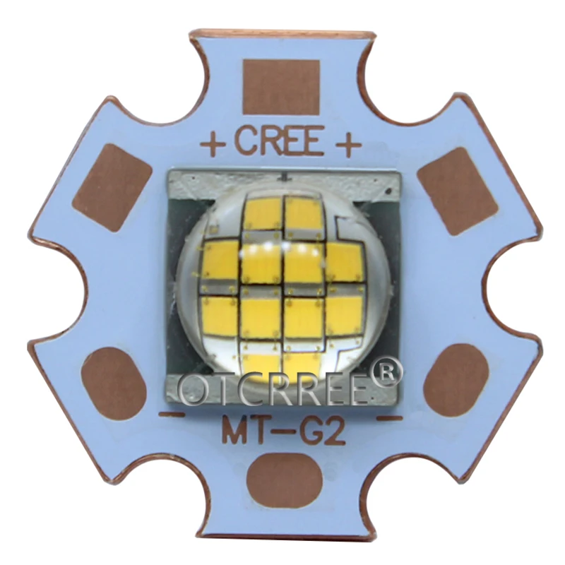 Светодиодный светильник Cree и MTG теплый белый 2 шт. 18 24 Вт 3000K DC36V светодиодный