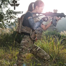 Для женщин Альпинизм Брюки для девочек лето плюс Размеры Военная Униформа камуфляж Для женщин Брюки для девочек SlimFit Джоггеры для Для женщин спандекс Брюки для девочек