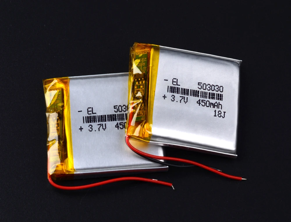 503030 3,7 v 500mah 453030 литиевая полимерная аккумуляторная батарея для рекордера видео Автомобильный видеорегистратор Mp3 DVD камера gps bluetooth динамик