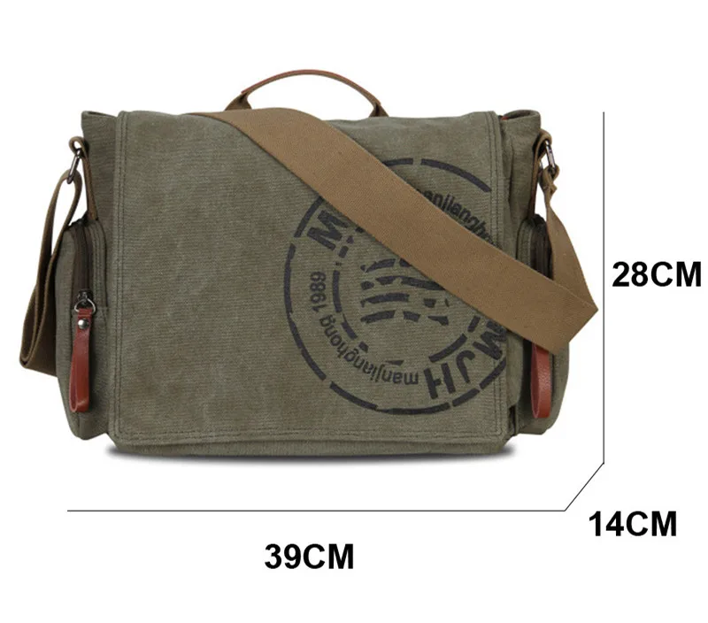 MANJIANGHONG, мужские винтажные сумки-мессенджеры, Холщовая Сумка на плечо, Мужская Повседневная деловая сумка через плечо, школьная сумка с принтом, дорожная сумка