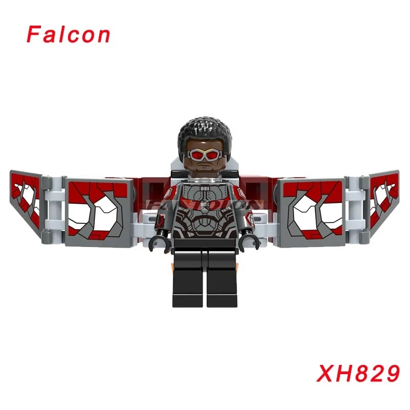 Infinity War Falcon Model mini doll 2018 Super Heroes Avengers 3 Star Wars 76104 Building Block