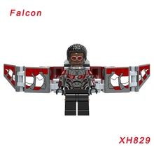 Infinity War Falcon Model mini doll 2018 Super Heroes Avengers 3 Star Wars 76104 Building Block