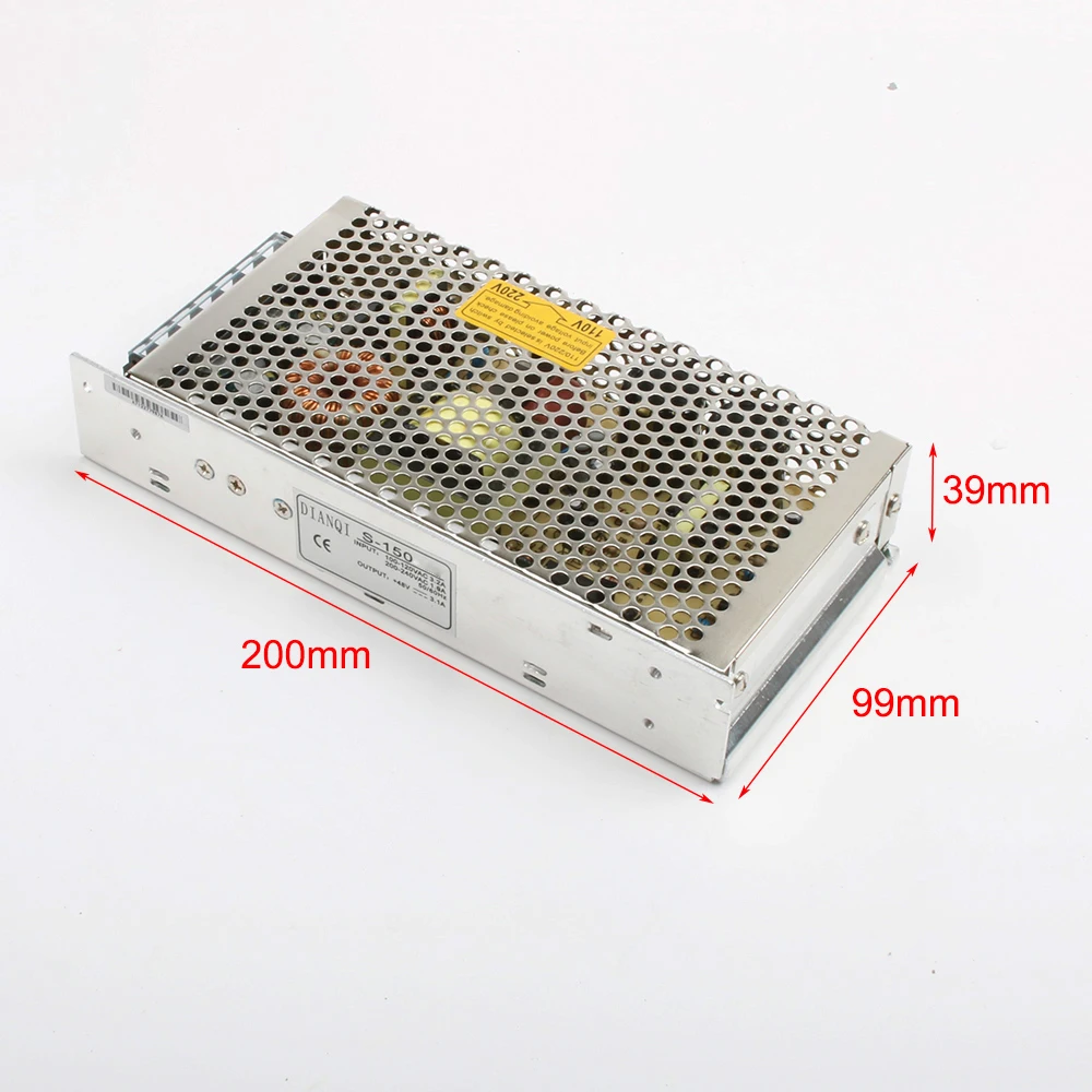 Блок питания S-150W 5V 7,5 V 9V 12V 13,5 V 15V 24V 27V 48V источник питания переменного/постоянного тока преобразователь переменного тока в постоянный S-150-12 S-150-27 S-150-48 S-150-9