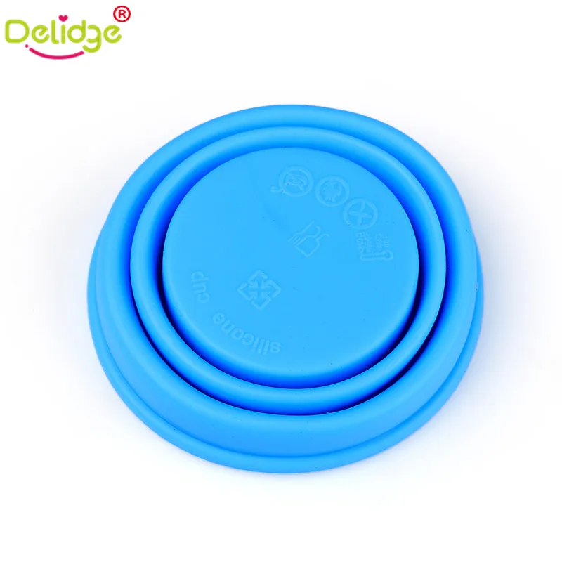 Складная дорожная кружка Delidge 1 шт. силиконовая складная чашка для путешествий