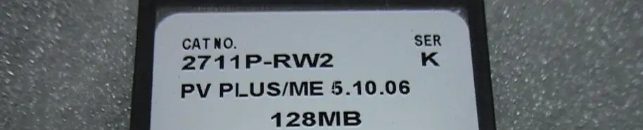 

New and original 2711P-RW2 /K PanelView Plus CE 128MB CompactFlash Card