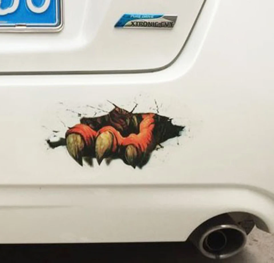

Latest Car 3D Magic Spray Paint Graffiti Reflective Stickers Back Scratches Decal OCT-14