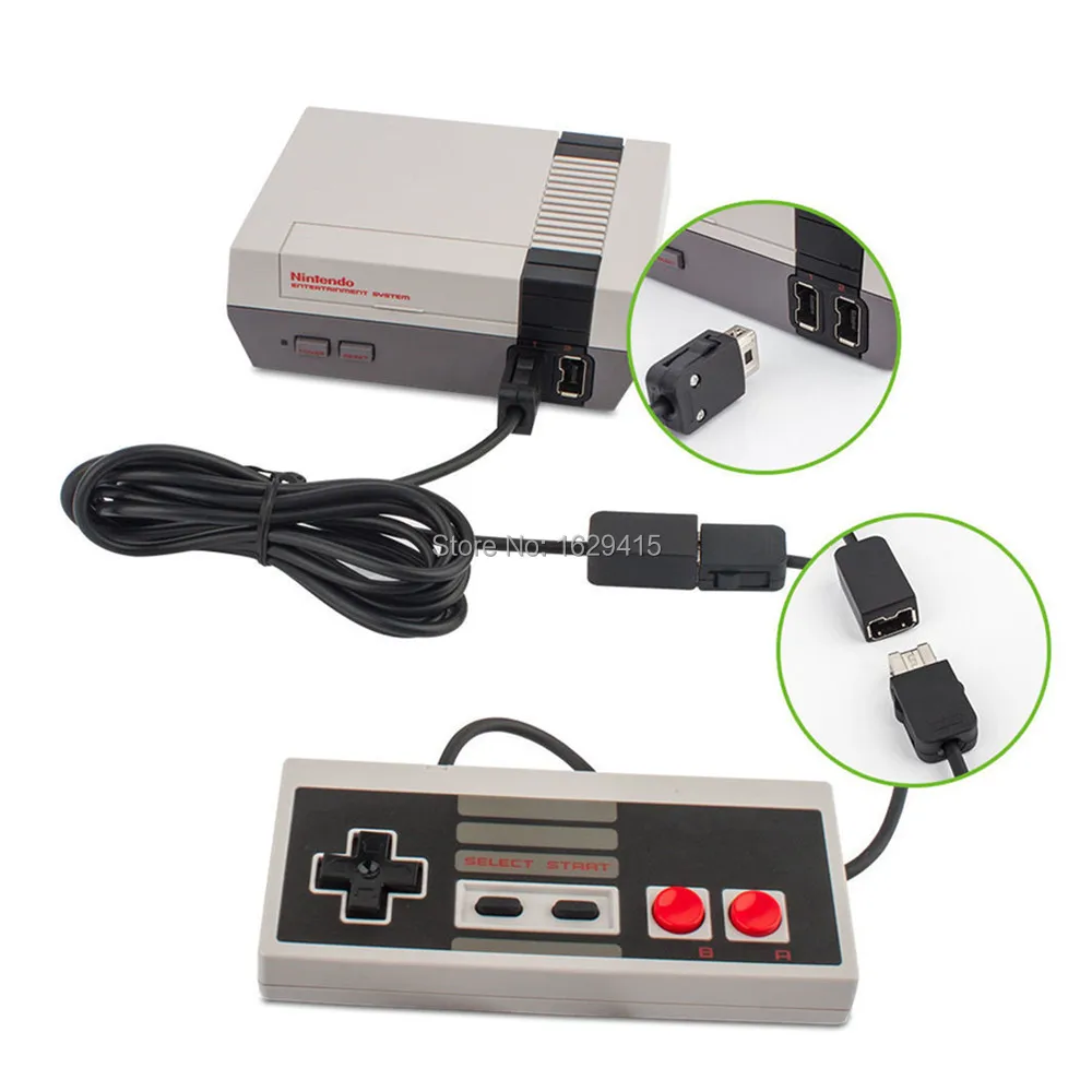 IVYUEEN для NES Classic Mini развлекательная система консоль контроллер геймпад с 1,8 м/3,0 м 10 футов УДЛИНИТЕЛЬ шнур