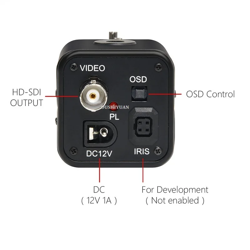 CCTV промышленный HD-SDI 2.0MP 1080P объектив 2,8-12 мм HD-SDI коробка безопасности Мини SDI камера