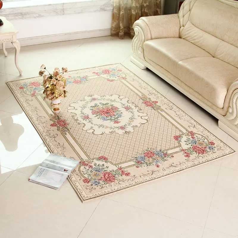 A 006 Beige 200X250cm carpet Classic European Country Style Beautiful