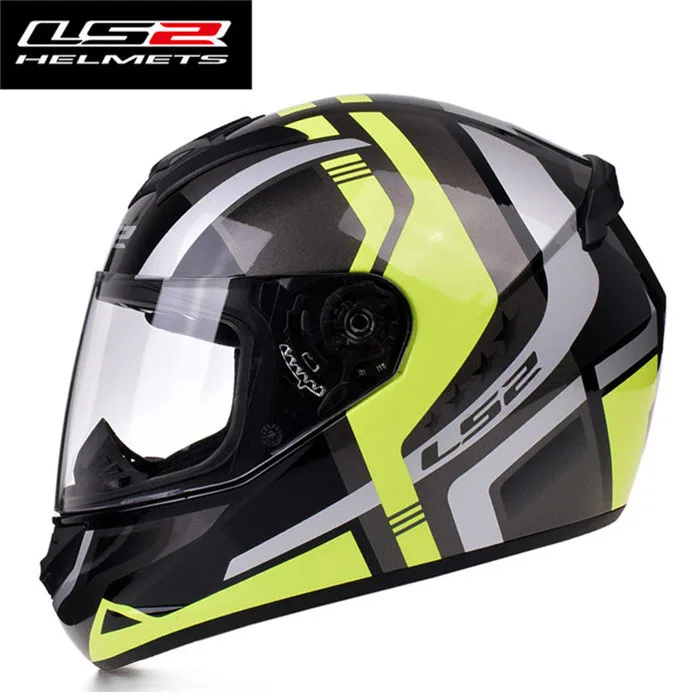 LS2 мотоциклетный шлем для гонок с полным лицом Casque Capacete Casco Moto Helm Kask шлемы Краш для Benelli Motociclista LS2 ROOKIE - Цвет: 13