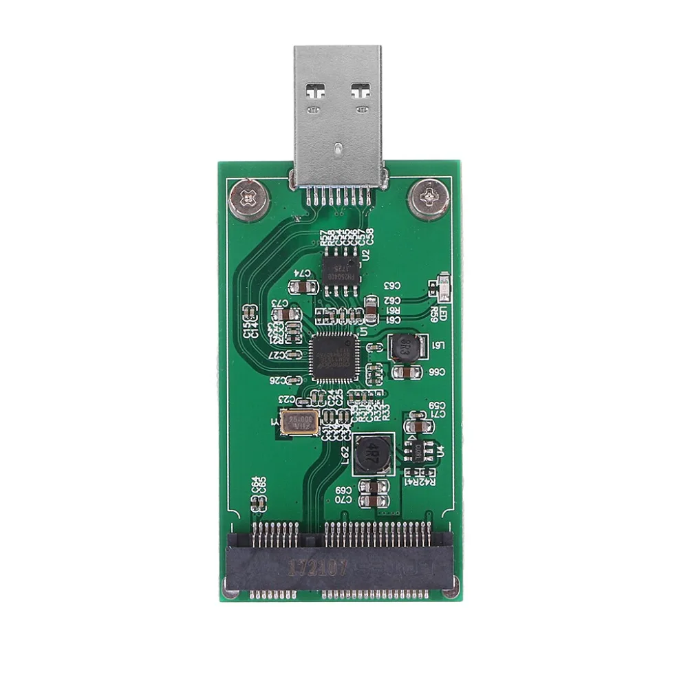 

1 Set USB 3.0 To Mini PCIE mSATA SSD mSATA To USB 3.0 SSD Don't Need USB Cable New And High Speed