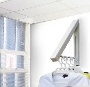 

Reinforced Version Mini Wall Clothes Hanger Contracted Creative Hidden Hanging Clothes Hanger Household Wall Hook Coat Hangers