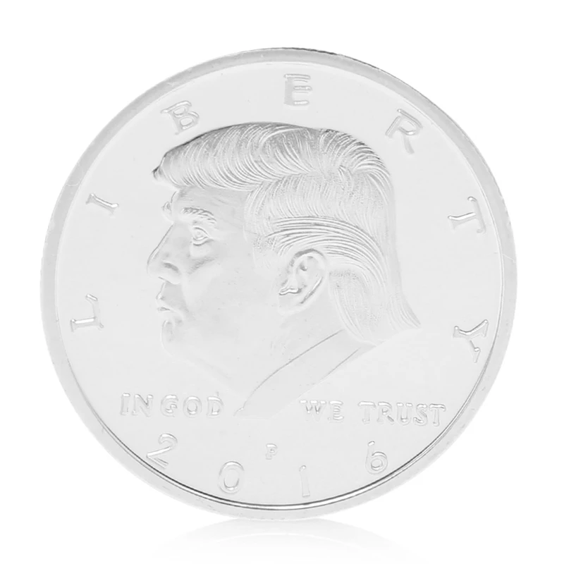 Дональд Трамп дизайн памятная монета из цинкового сплава памятная монета коллекция нет-монеты иностранных валют подарок Черная пятница