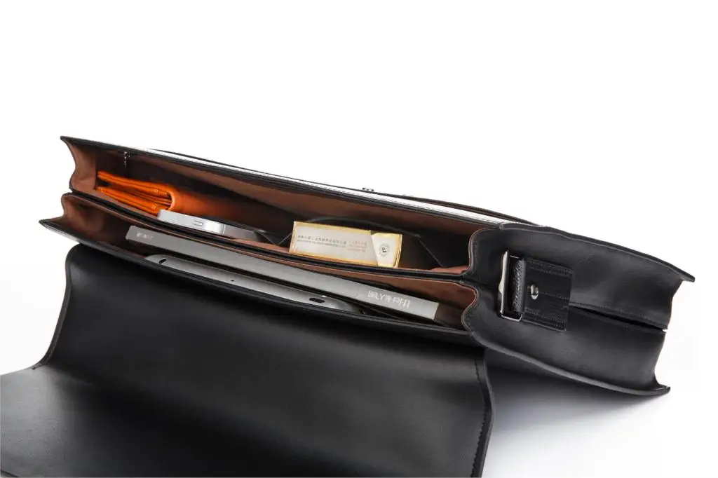 YINTE кожаный мужской портфель высокого качества известный черный мужской портфель для ноутбука s бизнес-сумка портфель T8203-3