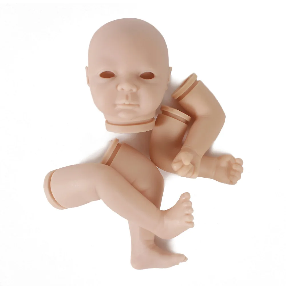 

soft vinyl reborn doll accessories silicone reborn dolls kits vinyl DIY dk-35 unpainted blank Doll Part Unfinished Art Works