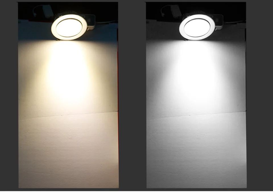 LED Downlight 3W 5W 7W 9W 12W 15W Round Recessed Lamp  Kitchen Indoor LED Spotlight (14)