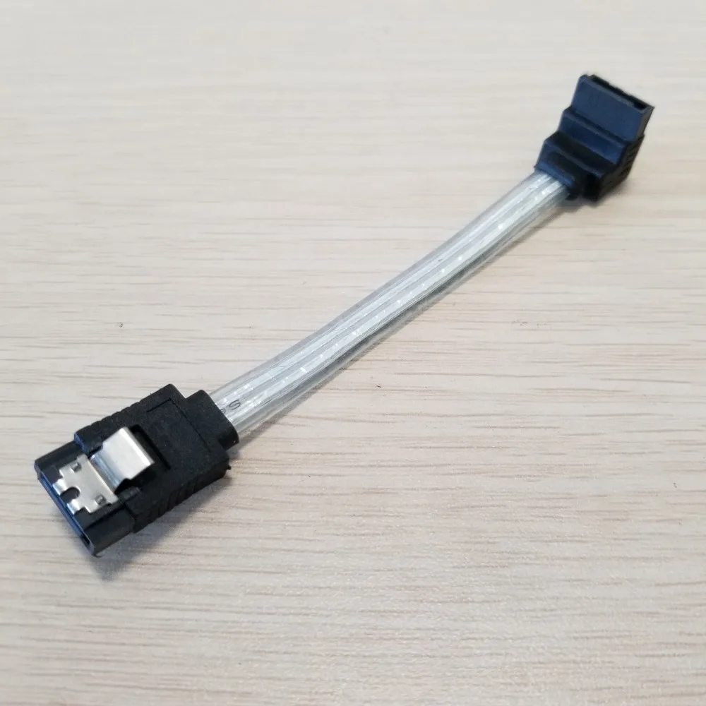 

8pcs /lot Mini Host-Specific SATA Data Cable Ultrashort Super Soft 10CM Been the First One Elbow