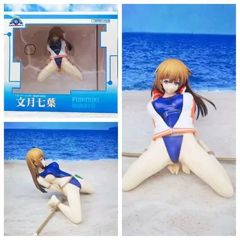

11cm Anime Figure Sexy Girl Doll Game-Style Fumiduki Nanayo 1/6 Scale Painted PVC Action Figure Collectible Model Adult Toys