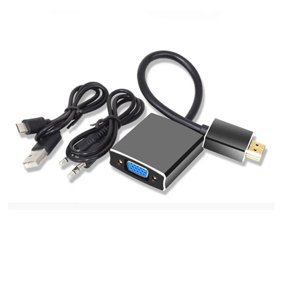 Aluminum alloy HDMI TO VGA (6)