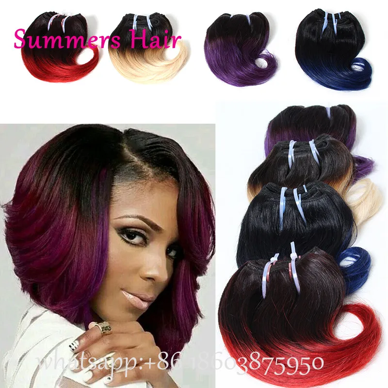 Brazilian Hair Weave Body Wave Bundles Short Body Wave Hair